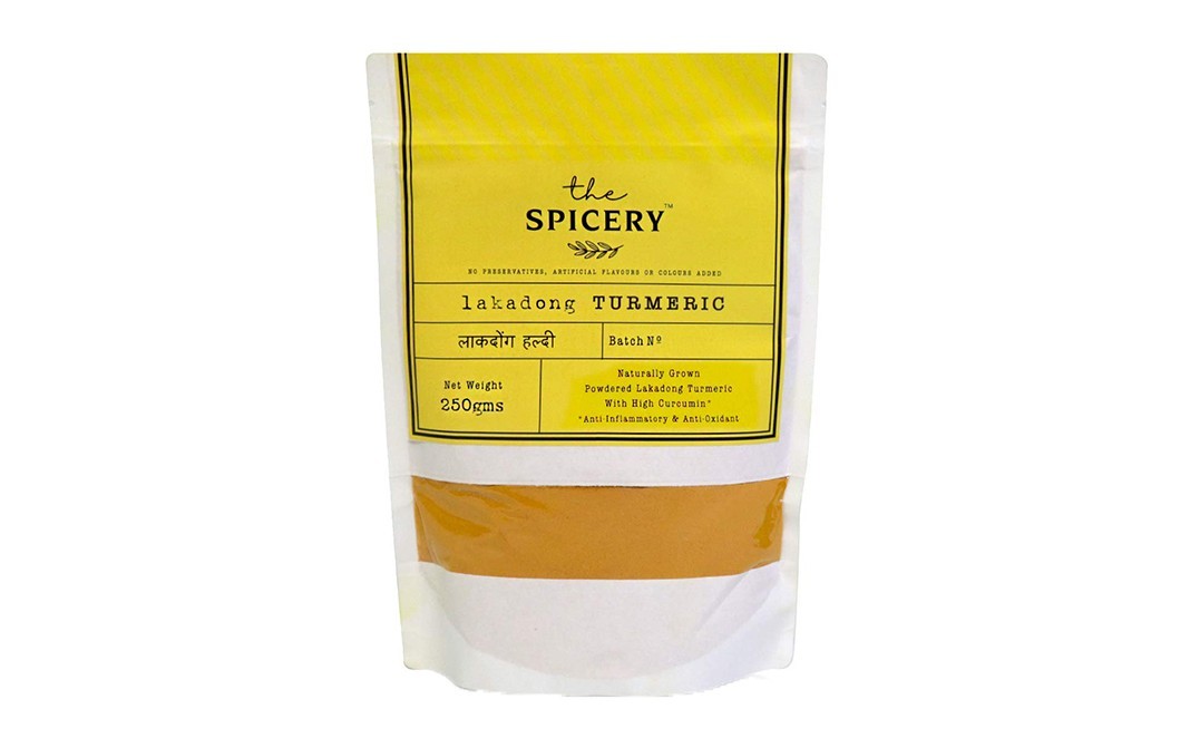 The Spicery Lakadong Turmeric    Pack  250 grams